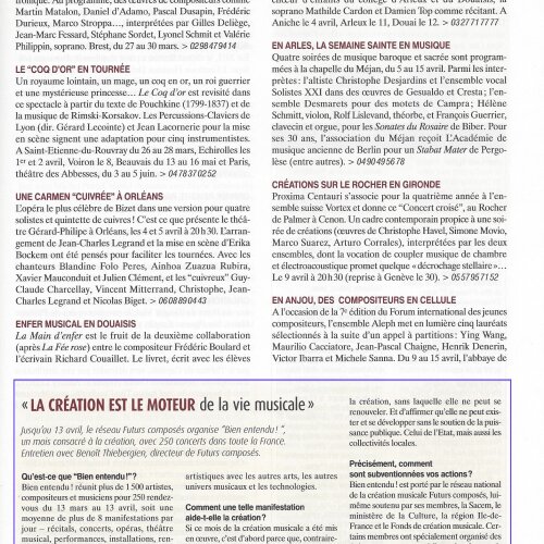 Lettre du Musicien n°445 - mars 2014, page 17